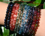 70 Kinds of 6MM Round Gemstone Bracelet