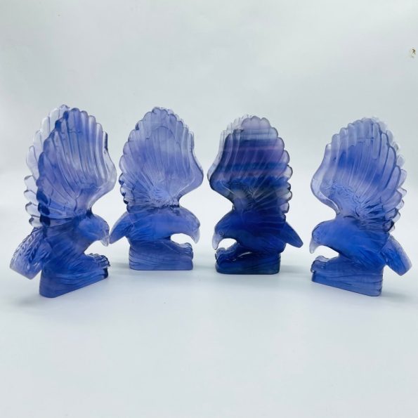 Fluorite Eagle Carving Wholesale