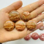 29-pieces-high-quality-rhodochrosite-round-plate-diy-pendant-wholesale-crystals-489556