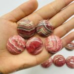 29-pieces-high-quality-rhodochrosite-round-plate-diy-pendant-wholesale-crystals-489556