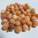 42-pieces-sunstone-spheres-pendant-wholesale-crystals-106047