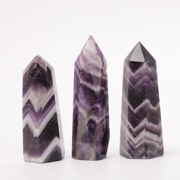 Set of 3 Dream Amethyst Points