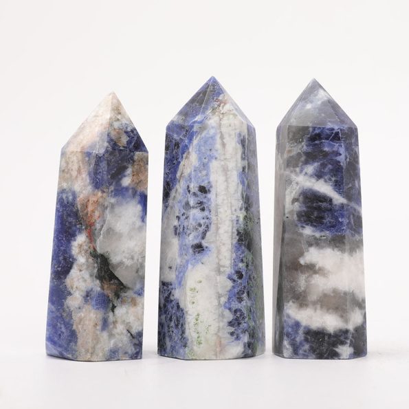 Set of 3 Sodalite Points