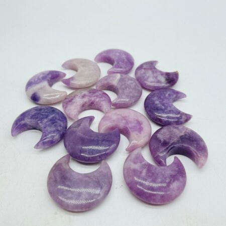 1.2in (3cm) Lepidolite Moon Wholesale