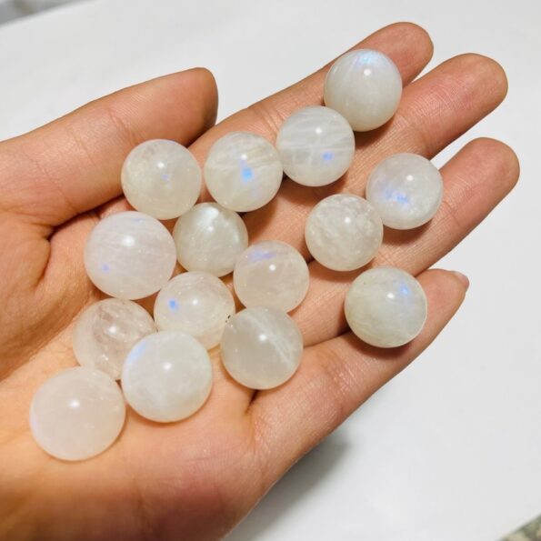 15 Pieces Beautiful Sri Lanka Moonstone Sphere