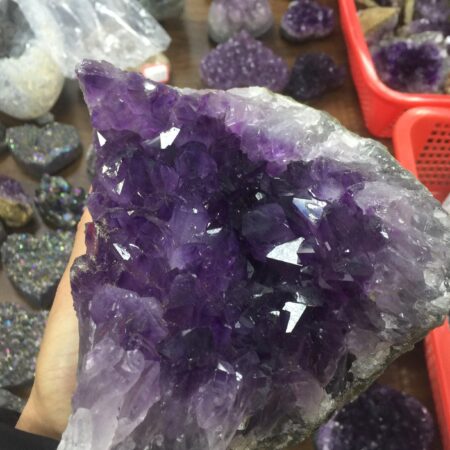 Rough Large Teeth Amethyst Cluster Wholesale