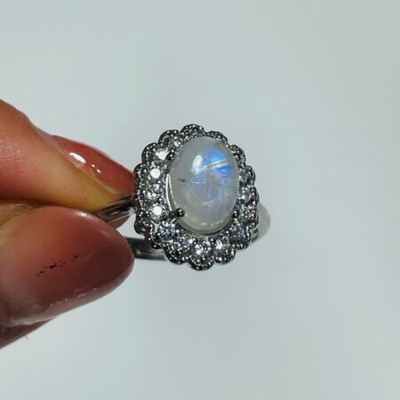 Natural Sri Lanka Moonstone Ring Wholesale