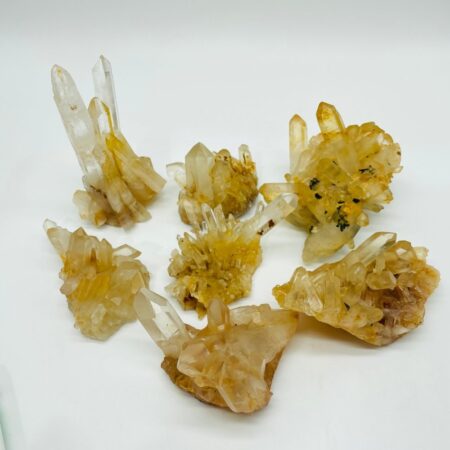 Brazil Orange Quartz Clear Quartz Raw Cluster Wholesale