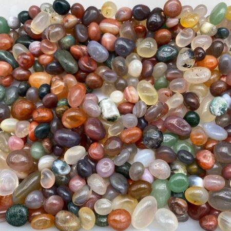 Colorful Transparent Agate Gravel Chips Wholesale