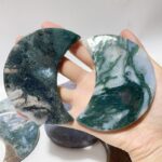 colorful-moss-agate-moon-carving-wholesale-566854