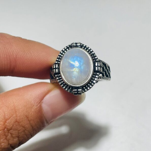 High Quality Sri Lanka Moonstone Ring Wholesale