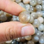 Mini White Moonstone Mixed Sunstone High Quality Spheres Wholesale