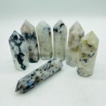 Natural Rainbow Moonstone Tower Points Wholesale