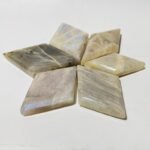 Natural Sunstone Mixed Moonstone Rhombus Shaped Wholesale