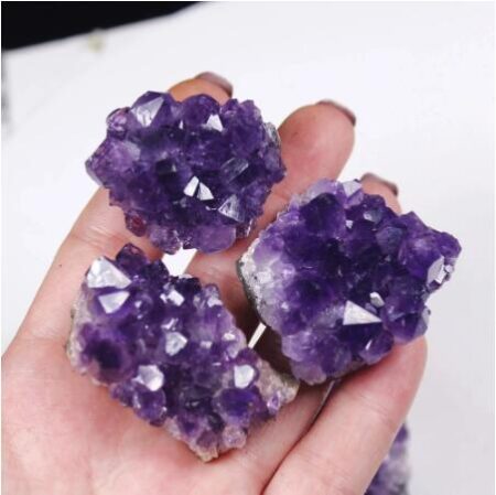 Small Amethyst Crystal Clusters Wholesale