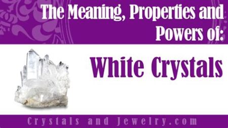 Black and White Crystals: A Guide to Their Meaning and Uses