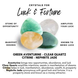 5 Lucky Crystals for 2025: Enhance Your Luck VS Bad Luck