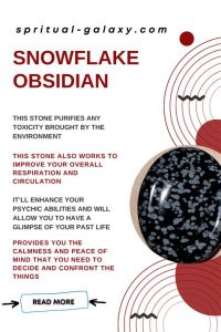 Snowflake Obsidian Stone Meaning: Unraveling the Enigma